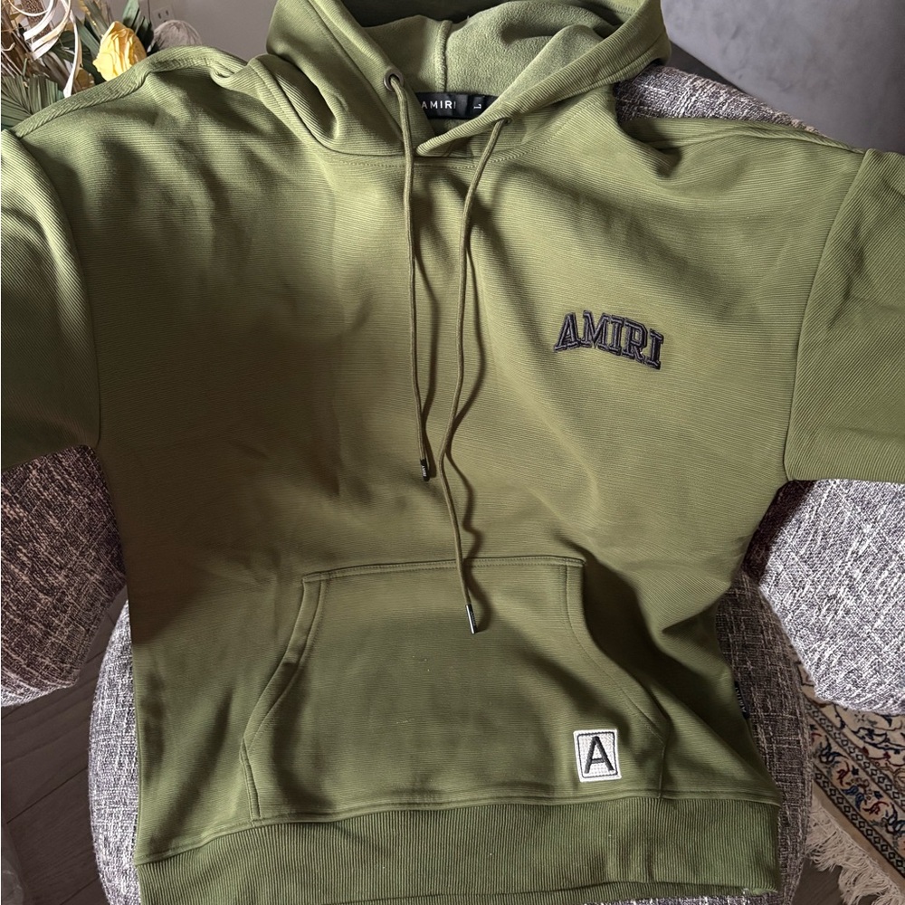 AMIRI Khaki Green Men's Sweater